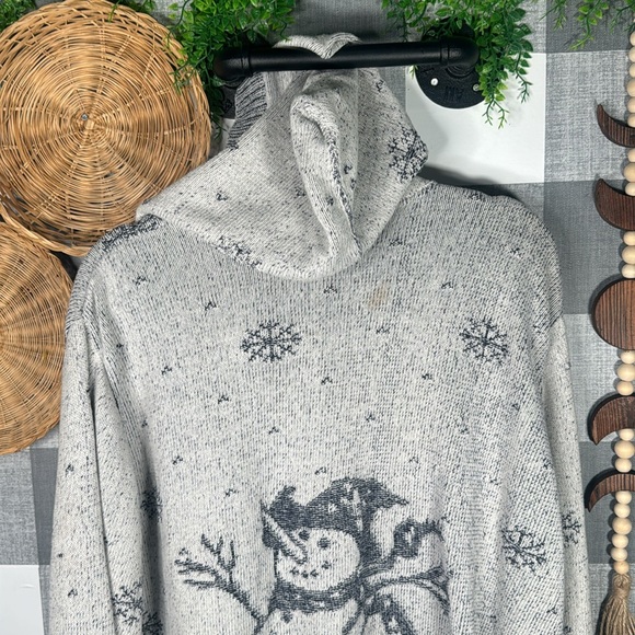 Vtg Snowman Cardigan - Picture 6 of 6